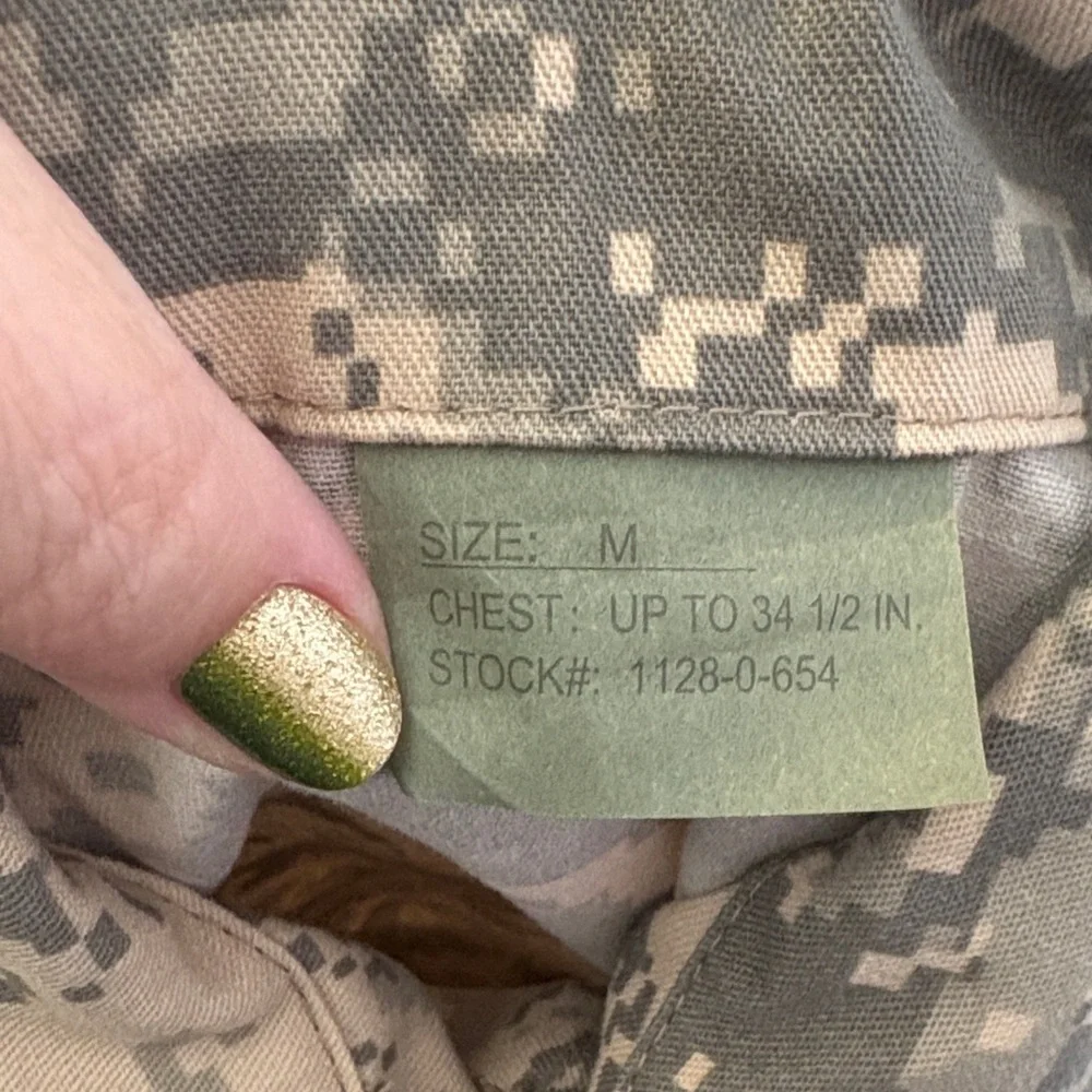 Rothco Jr. GI BDU Camo Button Shirt size M